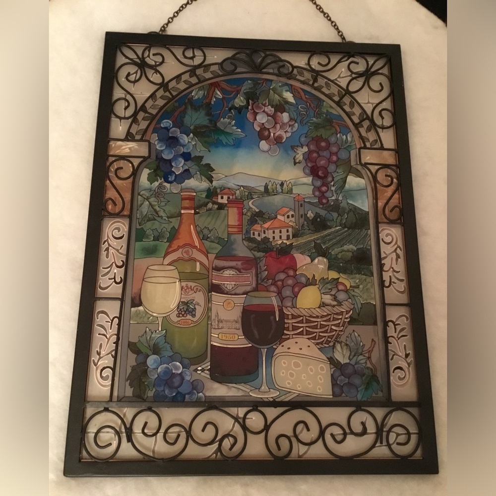 AMIA Stained Glass Vineyard Panel - Picture 6 of 7